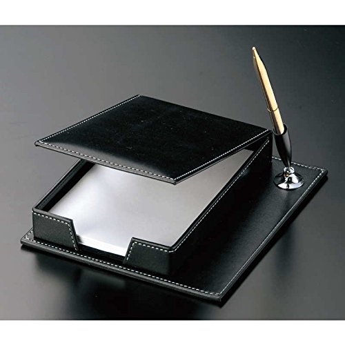 Amazon.co.jp: 革 メモボックス・ペン立て【MT-4】(ペン無)[えいむ
